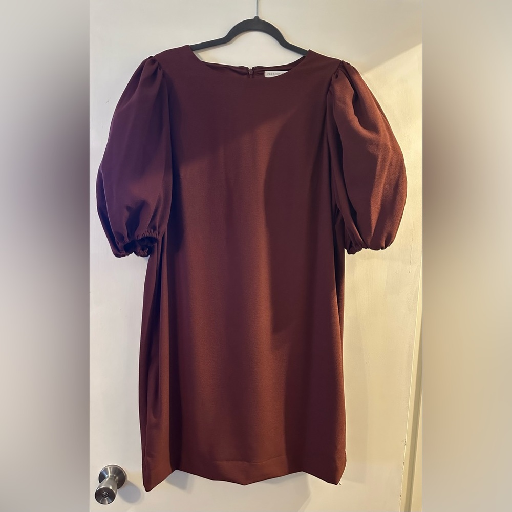 Preston and York puffy sleeve dress